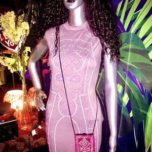 Say What? Fushia Mini Dress